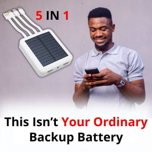 SolarCharge - Smart Solar Power Bank